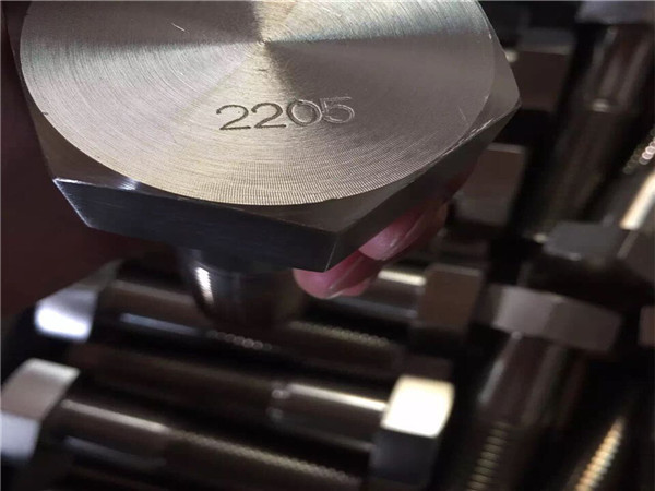 en 1.4462 f51 uns s31803 பாதுகாப்பான 2205 திருகு