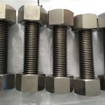 நிக்கல் அலாய் 400 en2.4360 நட்ஸ் ஃபாஸ்டென்சருடன் முழு நூல் கம்பி