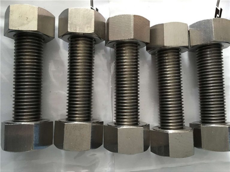 நிக்கல் அலாய் 400 en2.4360 நட்ஸ் ஃபாஸ்டென்சருடன் முழு நூல் கம்பி