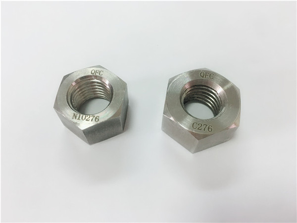 உற்பத்தியாளர் சிறப்பு அலாய் ஃபாஸ்டென்சர்கள் ஹேஸ்டெல்லாய் சி 276 கொட்டைகள்