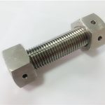 எஃகு 316 astm a193 b8m stud bolt nut / bolt