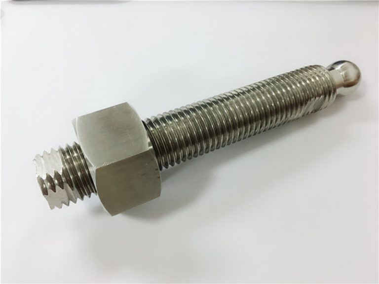 தனிப்பயனாக்கப்பட்ட உயர் தரமான சி.என்.சி லேத் டர்னிங் டைட்டானியம் பால் ஸ்டட் ஃபாஸ்டென்சர்கள்