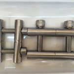 ansi 316ti / en 1.4571, 317l / en 1.4438 எஃகு பாகங்கள்-இணைக்கும் தடி தொடர்